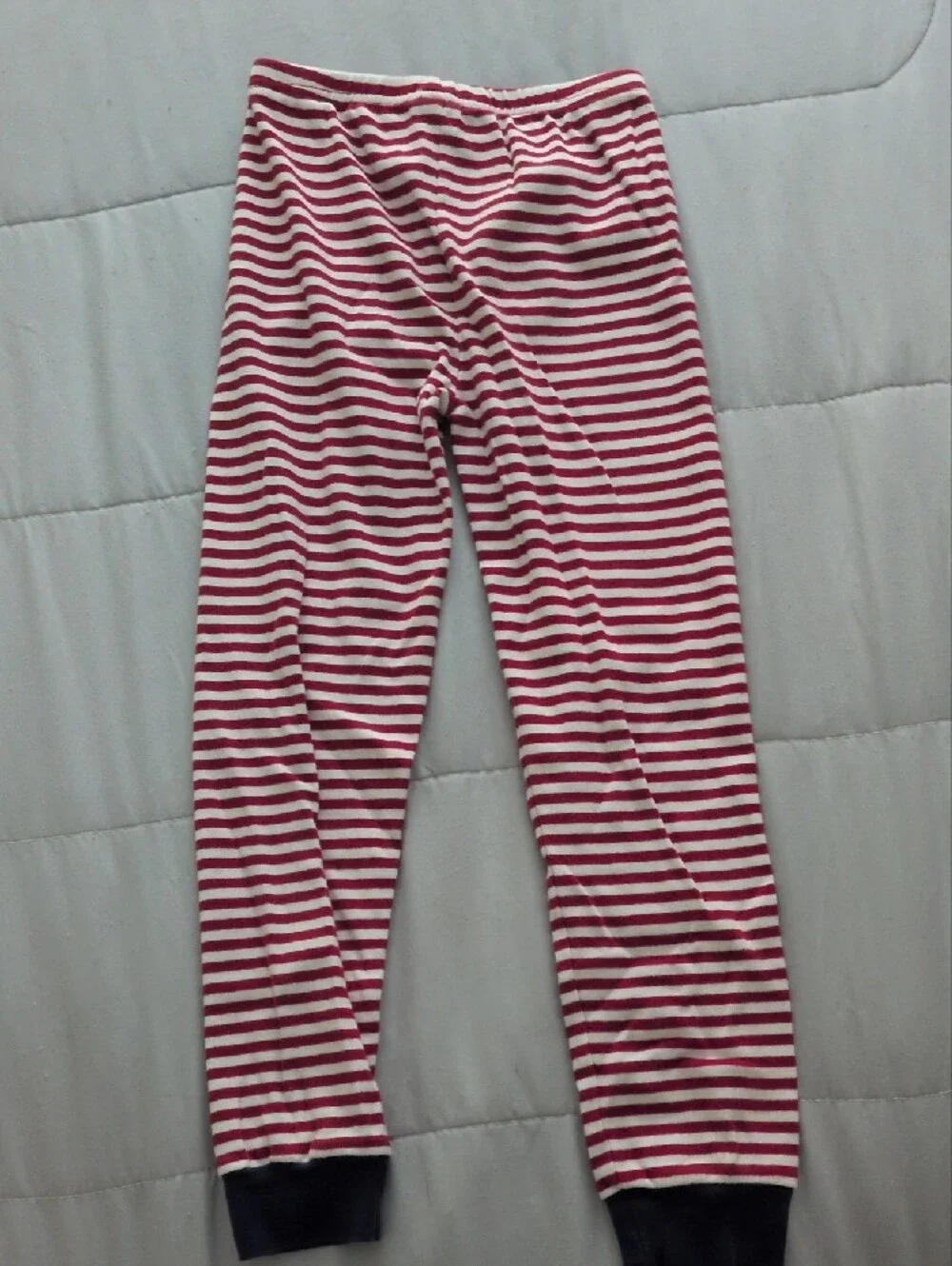 Gymboree Red and White Striped Pajama Bottom Pants Size 7